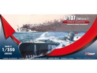 Mirage Plastikmodell U-Boot U-107 IXB Mirage Plastikmodell U-Boot U-107 IXB von MIRAGE