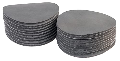 Mirka Abralon J5 Schleifpad Polierpad 150mm 360 Körnung, 20/Pack, zum Schleifen und Polieren von Lack, Holz, Plastik von MIRKA