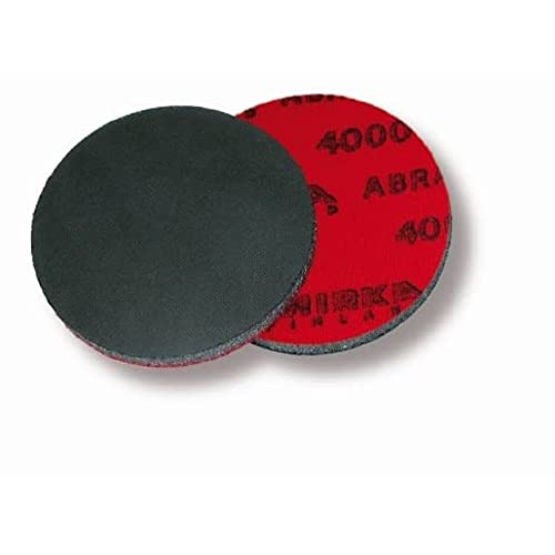 Mirka Abralon Schleifscheibe Polierscheibe Ø 150mm Klett 4000 Körnung, 2/Pack, zum Schleifen und Polieren von Lack, Holz, Plastik von MIRKA