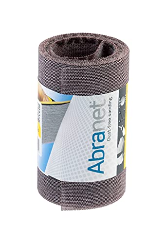 Mirka Abranet Netz-Schleifrolle 115 mm x 2,5 m Klett / Korn P180 / 1 Rolle / zum Schleifen von Holz, Spachtel, Lack, Kunststoff / AE555F0118 von MIRKA