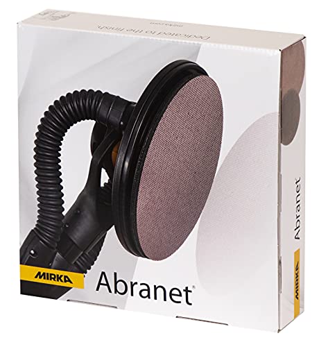 Mirka Abranet Netz-Schleifscheiben Ø225mm Klett/Korn P120 / 25 Stk/zum Schleifen von Holz, Spachtel, Lack, Kunststoff /5422302512 von MIRKA