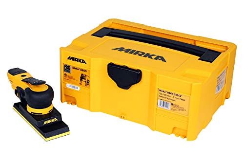 Mirka DEOS 383CV Schwingschleifer, leistungsstarker und kompakter Mirka Schleifer mit Zentralabsaugung und Klett, Schleifmaschine im Case geeignet für Schleifpapier 70 x 198 mm Mirka DEOS 383CV Schwingschleifer, leistungsstarker und kompakter Mirka Schleifer mit Zentralabsaugung und Klett, Schleifmaschine im Case geeignet für Schleifpapier 70 x 198 mm von MIRKA