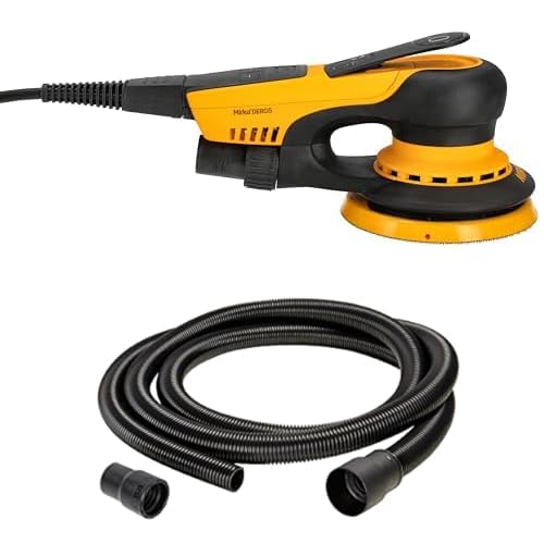 Mirka DEROS II 550 Exzenter-Schleifer Schleifmaschine mit Absaugung für Ø 125mm Schleifpapier, 2,5mm Hub Exzenterschleifmaschine + Mirka Antistatischer Absaugschlauch 4m Mirka DEROS II 550 Exzenter-Schleifer Schleifmaschine mit Absaugung für Ø 125mm Schleifpapier, 2,5mm Hub Exzenterschleifmaschine + Mirka Antistatischer Absaugschlauch 4m von MIRKA