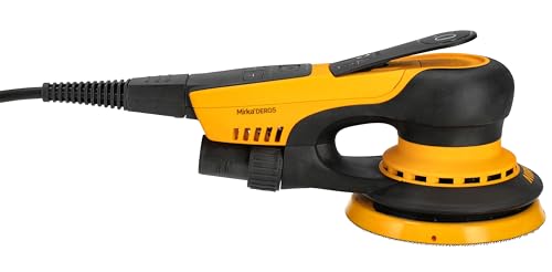 Mirka DEROS II 550 Exzenter-Schleifer Schleifmaschine mit Absaugung für Ø 125mm Schleifpapier, 2,5mm Hub Exzenterschleifmaschine für staubfreies Schleifen von Holz, Trockenbau & Metall, MID5504044 Mirka DEROS II 550 Exzenter-Schleifer Schleifmaschine mit Absaugung für Ø 125mm Schleifpapier, 2,5mm Hub Exzenterschleifmaschine für staubfreies Schleifen von Holz, Trockenbau & Metall, MID5504044 von MIRKA