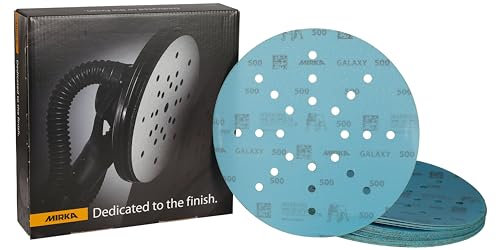 Mirka Galaxy Schleifpapier 225mm Klett Korn 500 / für Langhalsschleifer / 25 Stk Schleifscheiben Mirka Galaxy Schleifpapier 225mm Klett Korn 500 / für Langhalsschleifer / 25 Stk Schleifscheiben von MIRKA