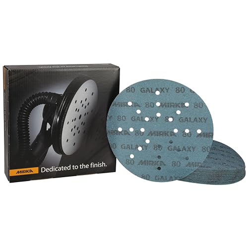 Mirka Galaxy Schleifpapier 225mm Klett Korn 80 / für Langhalsschleifer / 25 Stk Schleifscheiben Mirka Galaxy Schleifpapier 225mm Klett Korn 80 / für Langhalsschleifer / 25 Stk Schleifscheiben von MIRKA