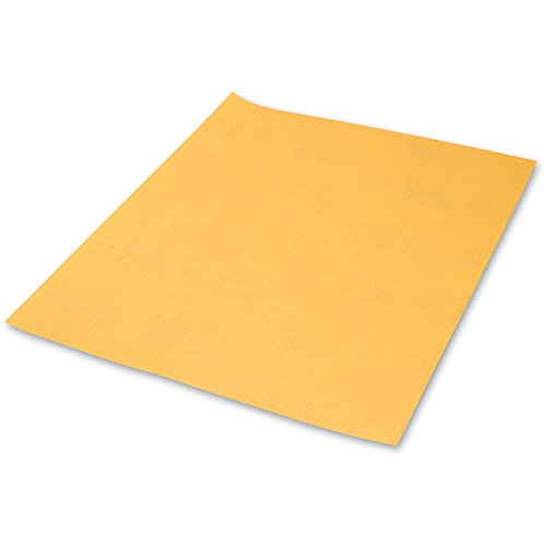 Mirka Gold Schleifpapier Schleifbögen / 230x280 mm / Korn P120 / 10 Stk / Zum Schleifen von Gips, Spachtel, Spanplatten, Holz, Lack von MIRKA