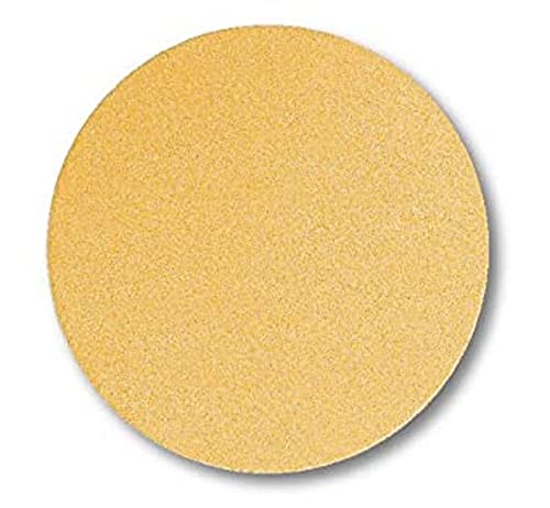 Mirka Gold Universal-Schleifpapier Ø 150mm Klett P100, 100 Stk / Zum Schleifen von Gips, Spachtel, Spanplatten, Holz, Lack von MIRKA