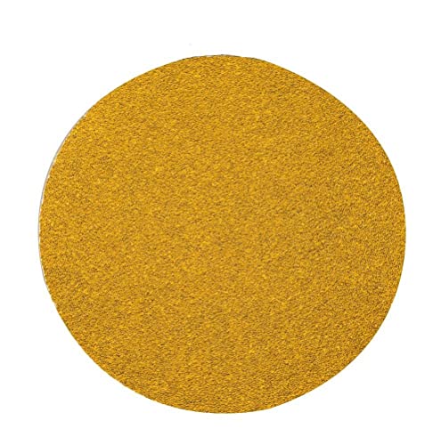 Mirka Gold Universal-Schleifpapier Ø 77mm Klett P320, 50 Stk/Zum Schleifen von Gips, Spachtel, Spanplatten, Holz, Lack von MIRKA