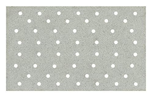 Mirka Iridium Premium-Schleifpapier 81x133mm Klett 54-Loch, Korn 120, 10/Pack / Zum Schleifen von Lack, Spachtel, Grundierung, Holz, Stahl, Mineralwerkstoffe, Kunststoff von MIRKA