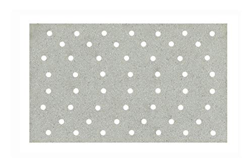 Mirka Iridium Premium-Schleifpapier 81x133mm Klett 54-Loch, Korn 220, 100 Stk / Zum Schleifen von Lack, Spachtel, Grundierung, Holz, Stahl, Mineralwerkstoffe, Kunststoff von MIRKA