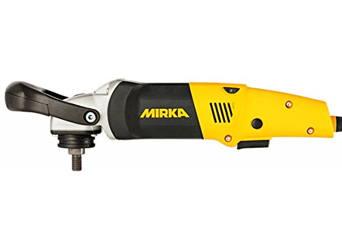 Mirka PS 1437 / Elektrische Poliermaschine / Ø 77mm, Ø 125mm,Ø 135mm, Ø 150mm / 1.100 – 3.700 U/min / 4m Elektro-Kabel / M14 Gewinde / inkl. Haltegriff / 8991300111 von MIRKA