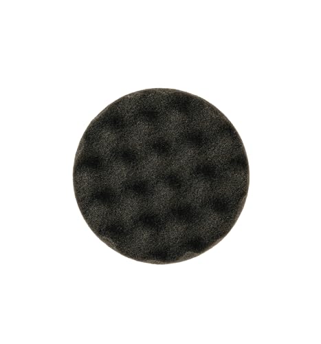 Mirka Schaumstoffpad Polierschwamm Ø85mm x 25mm / schwarz gewaffelt/für Finish- und Polierarbeiten/für Polarshine Polituren / 1er-Pack von MIRKA