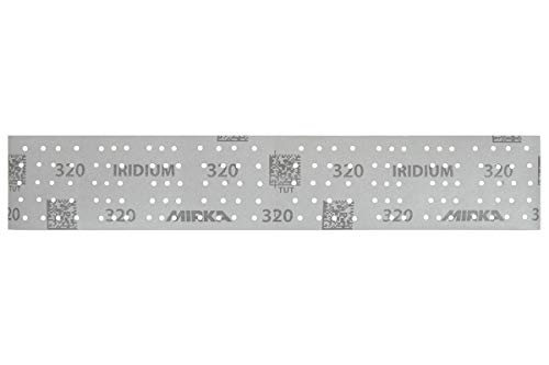 Mirka Schleifstreifen IRIDIUM 70x400mm Grip 140L perforiert 100 Stück Mirka Schleifstreifen IRIDIUM 70x400mm Grip 140L perforiert 100 Stück von MIRKA