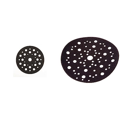 Mirka Schutzauflage Ø 125mm 33-Loch, 1 Stück, zum Schützen von Schleiftellern mit Klettbelag, 8295412111 & Schutzauflage Ø 150mm 67-Loch, 1 Stück, zum Schützen von Schleiftellern mit Klettbelag Mirka Schutzauflage Ø 125mm 33-Loch, 1 Stück, zum Schützen von Schleiftellern mit Klettbelag, 8295412111 & Schutzauflage Ø 150mm 67-Loch, 1 Stück, zum Schützen von Schleiftellern mit Klettbelag von MIRKA