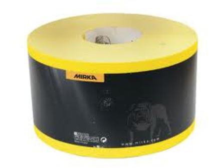 Mirka Yellow Oxid Schleifpapierrolle, Körnung 40, 50 m von MIRKA