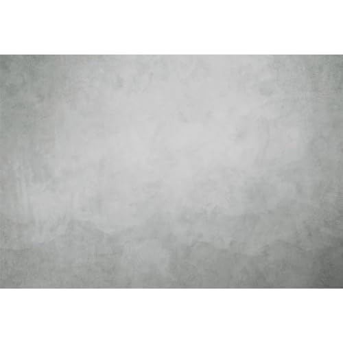 MIRRORANG 3x2,5m Grau Abstrakt Fotografie Hintergrund Graue Betonwand Hintergrund Fachmann Kopfschuss-Porträt Foto Hintergrund Neugeborenes Babydusche Kinder Geburtstag Porträt Foto Studio, Vinyl von MIRRORANG