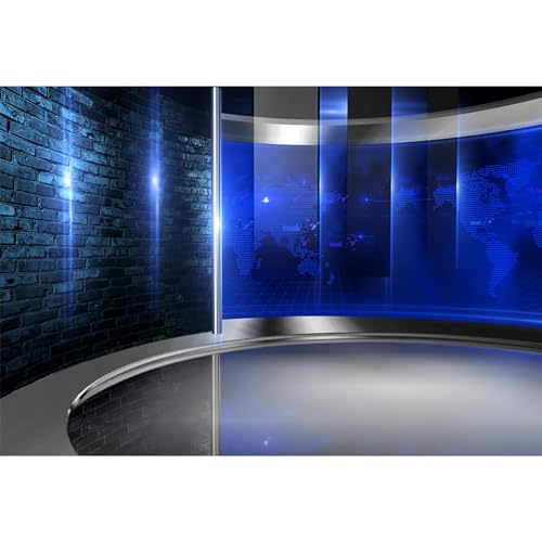MIRRORANG 3x2m Studio Hintergrund für Fotografie Nachrichten Broadcasting Display Bildschirme Konzert Interview Wettervorhersage Programm Studio Hintergrund Videokonferenz Hintergrund, Vinyl MIRRORANG 3x2m Studio Hintergrund für Fotografie Nachrichten Broadcasting Display Bildschirme Konzert Interview Wettervorhersage Programm Studio Hintergrund Videokonferenz Hintergrund, Vinyl von MIRRORANG