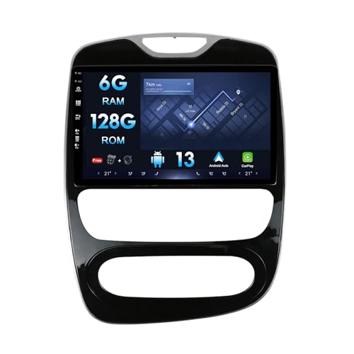 10" Android Autoradio Stereo Für Renault Clio 4 ZOE 2016-2019 GPS 2 DIN- Kamera DSP-Unterstützung DAB/Lenkradsteuerung/WiFi/Bluetooth/Mirrorlink/RDS/USB (6G+128G) von MISONDA