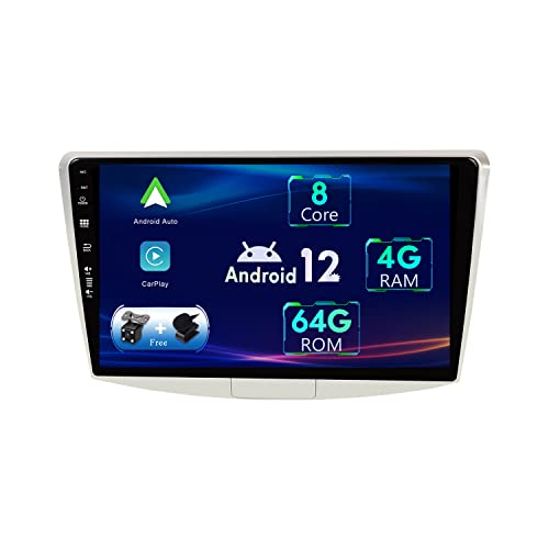 10" IPS Autoradio In Dash Android 12 Doppel DIN Für VW Passat B7/B6/CC 2010-2015 Eingebautes DSP/Carplay/GPS Navigation/RDS/BT5.0/WiFi/MirrorLink/USB/AUX 4G RAM + 64G ROM von MISONDA