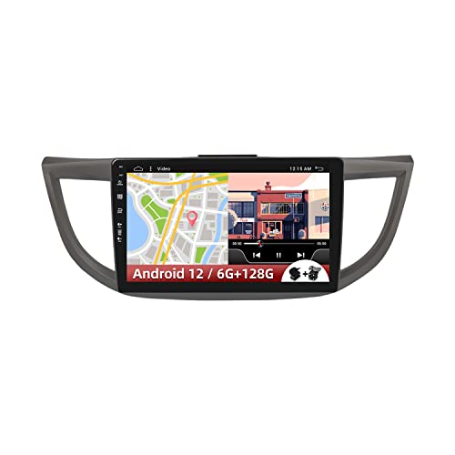 10 Zoll Doppel Din Android 12 Autoradio Für Honda CRV 2012-2016 Kostenlose Rückfahrkamera GPS Navigation Carplay DSP Bluetooth FM WiFi SWC RDS DAB-6G+128G von MISONDA