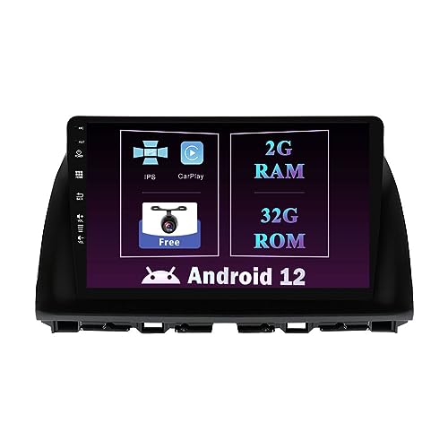 10 Zoll IPS Android 12 Autoradio für Mazda CX-5 (2013–2016) mit GPS-Navigation DSP Carplay Bluetooth AM FM WiFi SWC RDS Mirrorlink DAB+,2G+32G von MISONDA