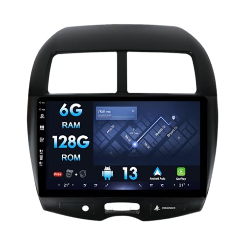 10 Zoll IPS Android 12 Doppel-Din-Autoradio für Mitsubishi ASX 1 2010–2016 GPS | Kostenlose Rückfahrkamera | 6G+128G | Unterstützt Carplay/DSP/DAB/WiFi/BT5.0/USB/MirrorLink/SWC/FM/AM von MISONDA