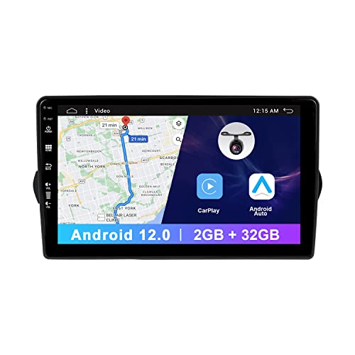 2 Din 9 Zoll Android 12 Autoradio Für FIAT Egea Tipo 2015-2018 Autoradio Navigator - 2G + 32G - Unterstützt GPS Bluetooth Lenkradsteuerung CarplayWiFi Mirror Link USB - Kostenlose Kamera von MISONDA