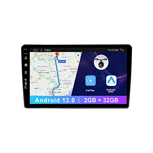 9" HD IPS Autoradio Android 12 Für Renault Duster/Sandero/Logan/Lada/Xray/Dacia/Captur-Kostenlos Rückfahrkamera-Mit GPS Sat NAV/BT/Spiegel Link/WLAN/Lenkradsteuerung/RDS- 2G+32G von MISONDA