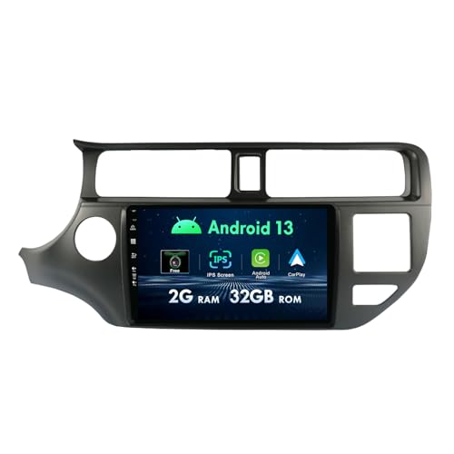 9 Zoll Android 12 Autoradio Stereo Für Kia Rio K3 2011-2017 | Rückfahrkamera | 2G + 32G | 2 Din | Unterstützt 4G WiFi DAB Bluetooth5.0 Lenkradkopfeinheit Mirror Link Hands Free von MISONDA