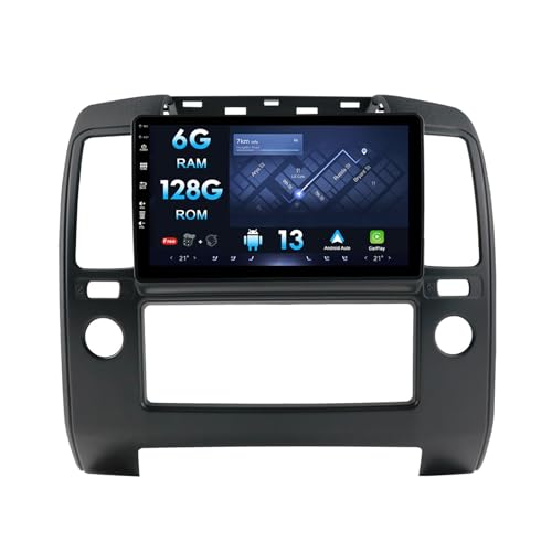 9 Zoll IPS Multi-Touchscreen Android 12 Autoradio Stereo für Nissan Navara D40 2006-2012 GPS DSP Carplay Kostenlose Kamera RDS WiFi SWC-6G+128G von MISONDA