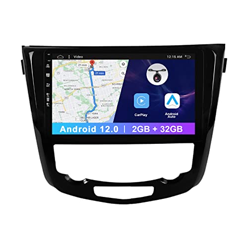 Android 12 Autoradio für Nissan X-Trail T32 2013-2017 Qashqai 2 J11 | Canbus KOSTENLOSE Rückfahrkamera | 2G + 32G | 10-Zoll-Doppel-Din-WLAN | DAB | BT |GPS | RDS | SWC | Mirror-Link von MISONDA
