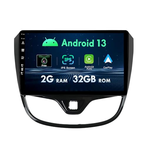 Android Autoradio für Opel Karl/VinFast/Fadil 2017–2020 – [2G+32G] – kostenlose Kamera – 9 Zoll 2 DIN – GPS-Unterstützung, Bluetooth, Lenkradsteuerung, WiFi, Mirror Link, USB von MISONDA