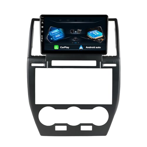 Autoradio Passt Für Land Rover Freelander 2 (2006-2012) 9 Zoll IPS Touch Screen [4G+64G] - Android Carplay/Android Auto/DSP - Free Kamera & MIC - 2 Din 8 Core -RDS FM BT SWC WiFi DAB 360-Kamera von MISONDA