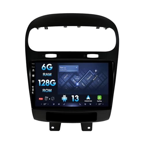 Autoradio für Dodge Journey FIAT Leap Freemont 2011–2020, mit GPS Navi – 9 Zoll IPS-6G + 128G Rückfahrkamera + kostenloses Mikrofon DSP + Carplay-Unterstützung BT5.0/WLAN/SWC/DAB von MISONDA