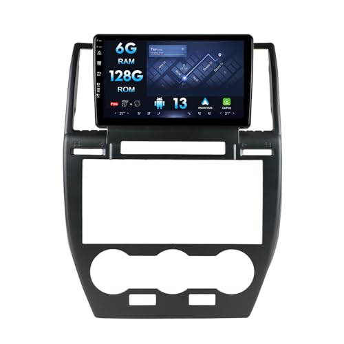 GPS-Navigation Autoradio für Land Rover Freelander 2 2007-2012 Android mit Lenkradsteuerung Carplay DSP WiFi BT 5.0 AUX FM DAB- 6G+128G von MISONDA