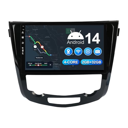 MISONDA 2 Din Android 14 Autoradio Für Nissan X-Trail/Qashqai/j11/J10/T31/T32 Rouge 2014-2018 mit Bluetooth/GPS/WiFi/FM/RDS/SWC/HiFi/USB/Kamera 10 Zoll Touchscreen 2G + 32G MISONDA 2 Din Android 14 Autoradio Für Nissan X-Trail/Qashqai/j11/J10/T31/T32 Rouge 2014-2018 mit Bluetooth/GPS/WiFi/FM/RDS/SWC/HiFi/USB/Kamera 10 Zoll Touchscreen 2G + 32G von MISONDA
