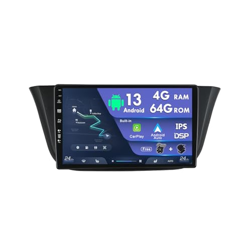 MISONDA 2 Din Android Autoradio Für FIAT Iveco Daily 2018-2021-4G+64G-[Eingebautes CarPlay/DSP/GPS]- Kostenlose Kamera&MIC-Unterstützung DAB/Lenkradkontrolle/BT/WiFi/FM von MISONDA