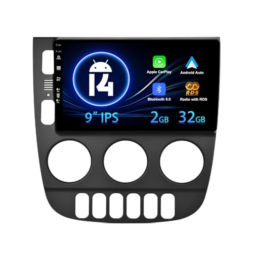 MISONDA 2G+32G Autoradio Andriod 14 Für Mercedes Benz W163 ML320 ML350 ML400 ML500 1997-2005 Carplay Android Auto WiFi FM AM GPS Navigation Camera MISONDA 2G+32G Autoradio Andriod 14 Für Mercedes Benz W163 ML320 ML350 ML400 ML500 1997-2005 Carplay Android Auto WiFi FM AM GPS Navigation Camera von MISONDA