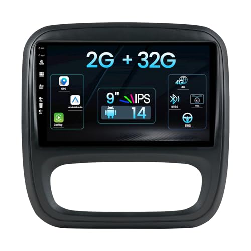 MISONDA 2G + 32G Doppel-DIN-Autoradio für Renault Trafic 3/Opel Vivaro B 2014–2019 GPS Navi Android 14 Haupteinheit Carplay WIFI SWC RDS Bluetooth FM AM MISONDA 2G + 32G Doppel-DIN-Autoradio für Renault Trafic 3/Opel Vivaro B 2014–2019 GPS Navi Android 14 Haupteinheit Carplay WIFI SWC RDS Bluetooth FM AM von MISONDA
