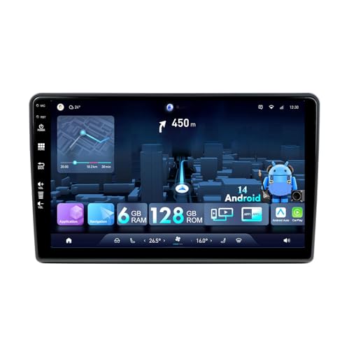 MISONDA [6G+128G] Android 14 Autoradio 8 Core Für Citroën Jumper II/Peugeot Boxer II/FIAT Ducato 2006-2023 - Kabellos CarPlay/Android Auto/DSP - Kamera & MIC - 9 Zoll IPS 2 Din - RDS BT DAB SWC von MISONDA