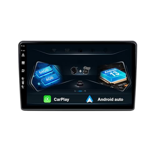 MISONDA Android Autoradio für FIAT Ducato/Citroen Jumper/Peugeot Boxer 2006–2022 – [4G+64G] – integriertes DSP/Carplay – kostenlose Kamera und Mikrofon-9 Zoll IPS -Lenkradsteuerung BT DAB GPS von MISONDA