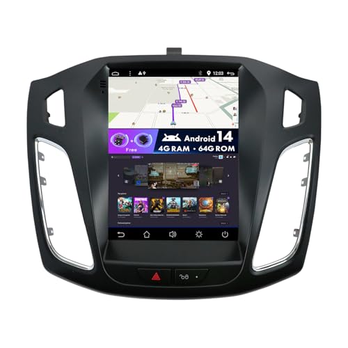 MISONDA Android-Autoradio für Ford Focus Mk3 2011–2017 – GPS Navi 2 Din – Kostenlose Rückfahrkamera + Canbus – 9,7 Zoll – Unterstützt DAB/SWC/WiFi/Bluetooth/Mirrorlink/Carplay/USB/RDS-4G+64G MISONDA Android-Autoradio für Ford Focus Mk3 2011–2017 – GPS Navi 2 Din – Kostenlose Rückfahrkamera + Canbus – 9,7 Zoll – Unterstützt DAB/SWC/WiFi/Bluetooth/Mirrorlink/Carplay/USB/RDS-4G+64G von MISONDA