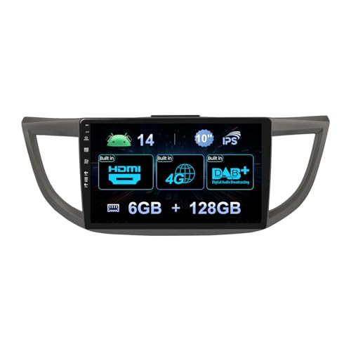 MISONDA DAB+/4G/HDMI 6G+128G IPS 10 Zoll Doppel DIN Android 14 Autoradio Für Honda CRV 2012-2016 Mikrofon/Rückfahrkamera/WiFi/Carplay/DSP/RDS MISONDA DAB+/4G/HDMI 6G+128G IPS 10 Zoll Doppel DIN Android 14 Autoradio Für Honda CRV 2012-2016 Mikrofon/Rückfahrkamera/WiFi/Carplay/DSP/RDS von MISONDA
