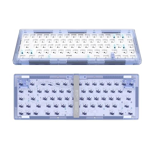 MISUVRSE CIY Gas67 Hotswap Dichtungsstruktur-Tastatur-Set, DIY, 65 % individualisierbar, Typ C, mechanisch, austauschbar, MX-Schalter, 5-polig/3-polig, DIY-Tastatur-Set von MISUVRSE