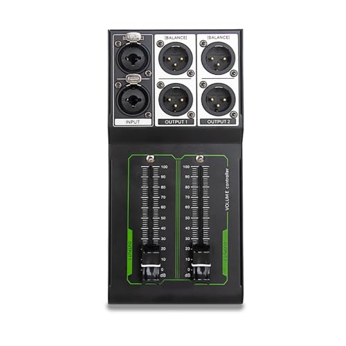 Langlebiger Metall-Musik-Sound-Controller für Mikrofone, Lautsprecher, langlebige Aufführungen, Plug-and-Play ohne Strom Langlebiger Metall-Musik-Sound-Controller für Mikrofone, Lautsprecher, langlebige Aufführungen, Plug-and-Play ohne Strom von MISUVRSE