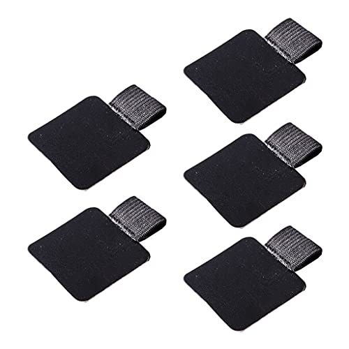 MISUVRSE 5 Stück/Set selbstklebender Stifthalter aus Leder mit elastischer Schlaufe, tolles Geschenk für Studenten, Teenager, Kinder MISUVRSE 5 Stück/Set selbstklebender Stifthalter aus Leder mit elastischer Schlaufe, tolles Geschenk für Studenten, Teenager, Kinder von MISUVRSE