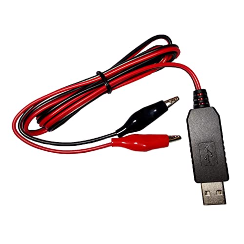 MISUVRSE Für 5V Zu Für 6V 9V 12V USB Spannung Step Up Converter Kabel Netzteil Kabel Mit Clip Für Multimeter LED L AAA von MISUVRSE