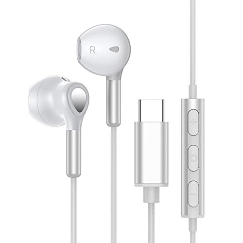 MISUVRSE HiFi-Headset, Geräuschunterdrückung, Kopfhörer-Headset, Typ C, kein Ohrdruck, Ohrhörer für Sport, Gaming, mit Mikrofon MISUVRSE HiFi-Headset, Geräuschunterdrückung, Kopfhörer-Headset, Typ C, kein Ohrdruck, Ohrhörer für Sport, Gaming, mit Mikrofon von MISUVRSE