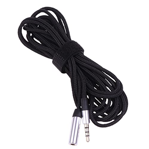 MISUVRSE Kopfhörer-Verlängerungskabel, 3,5 mm, 4-poliger Stecker auf Buchse, Headset-Verlängerungskabel für Handys, Gaming-Headsets MISUVRSE Kopfhörer-Verlängerungskabel, 3,5 mm, 4-poliger Stecker auf Buchse, Headset-Verlängerungskabel für Handys, Gaming-Headsets von MISUVRSE
